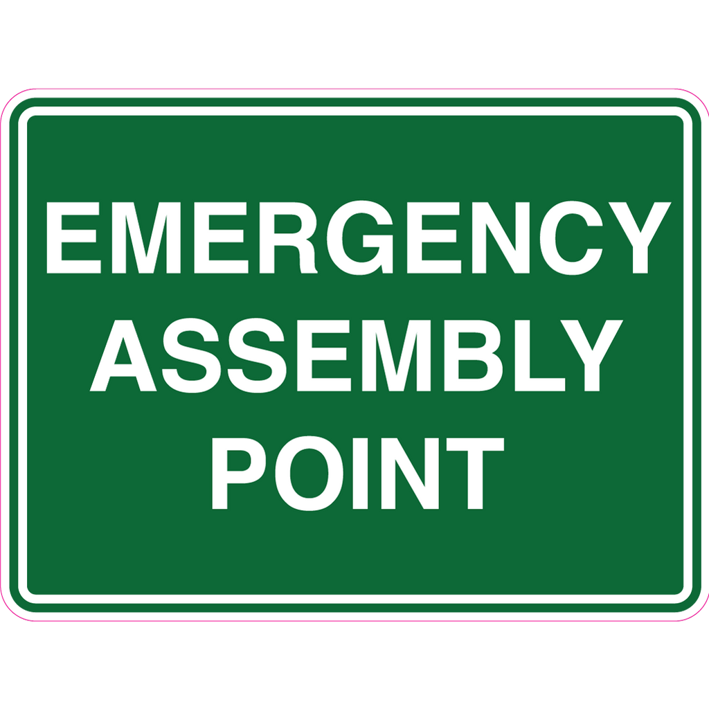Emergency Assembly Point Sign