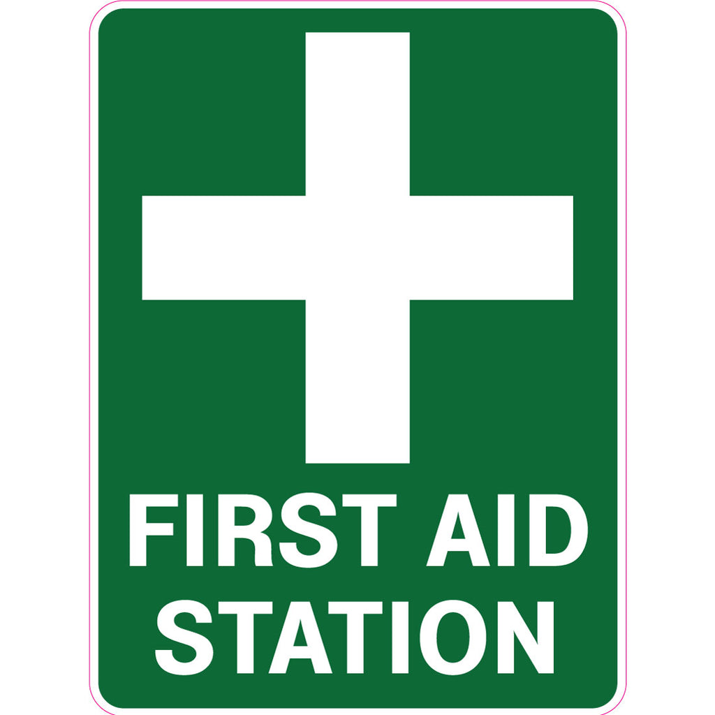 First Aid Station  Sign