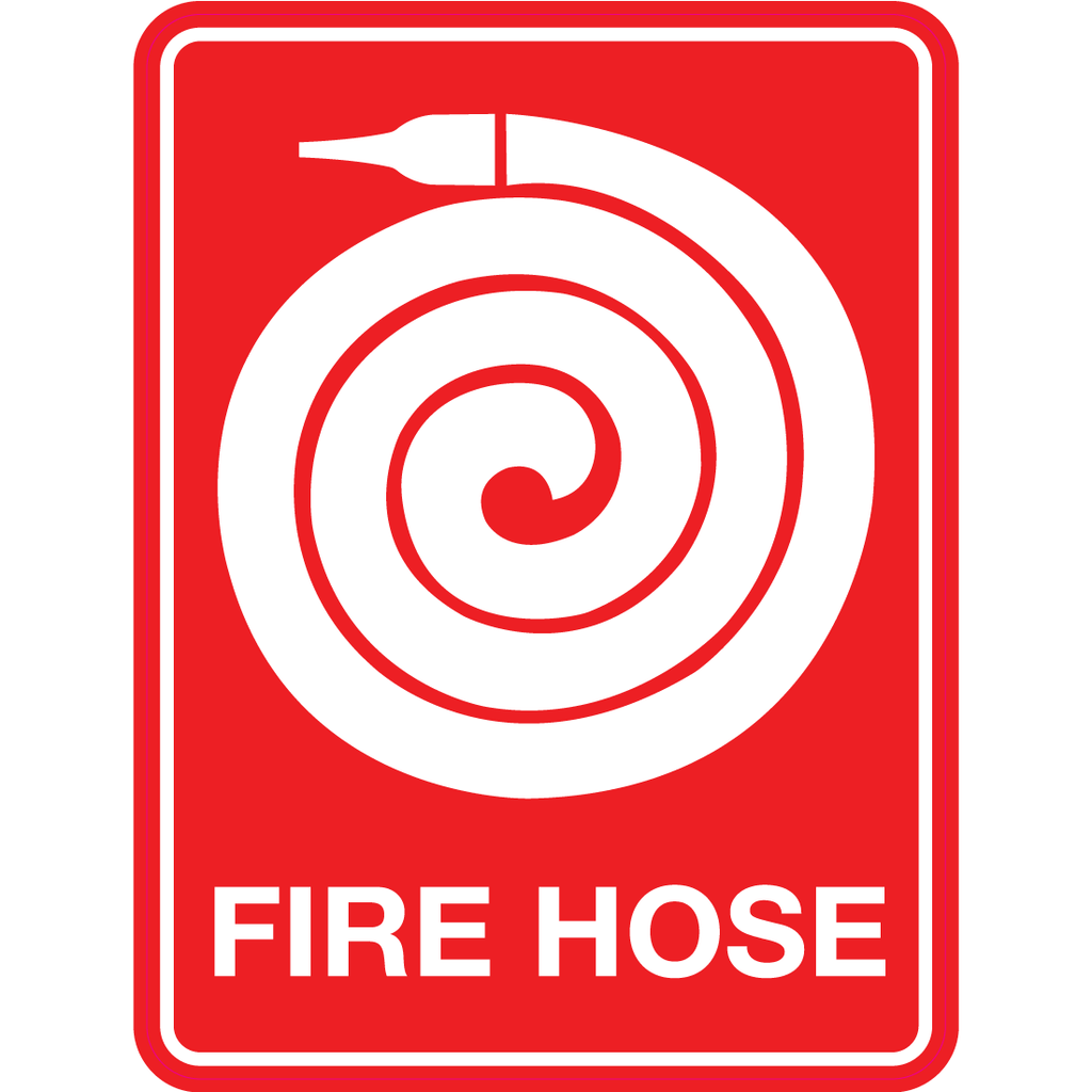 Fire Safety  Fire Hose  Sign